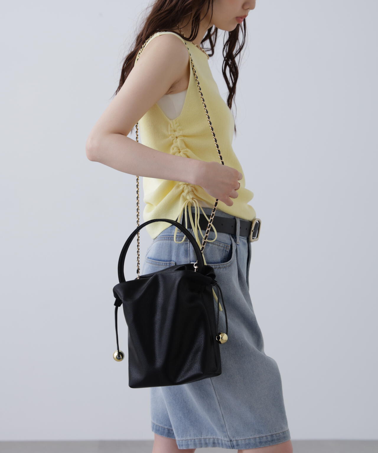 ボール巾着バッグ