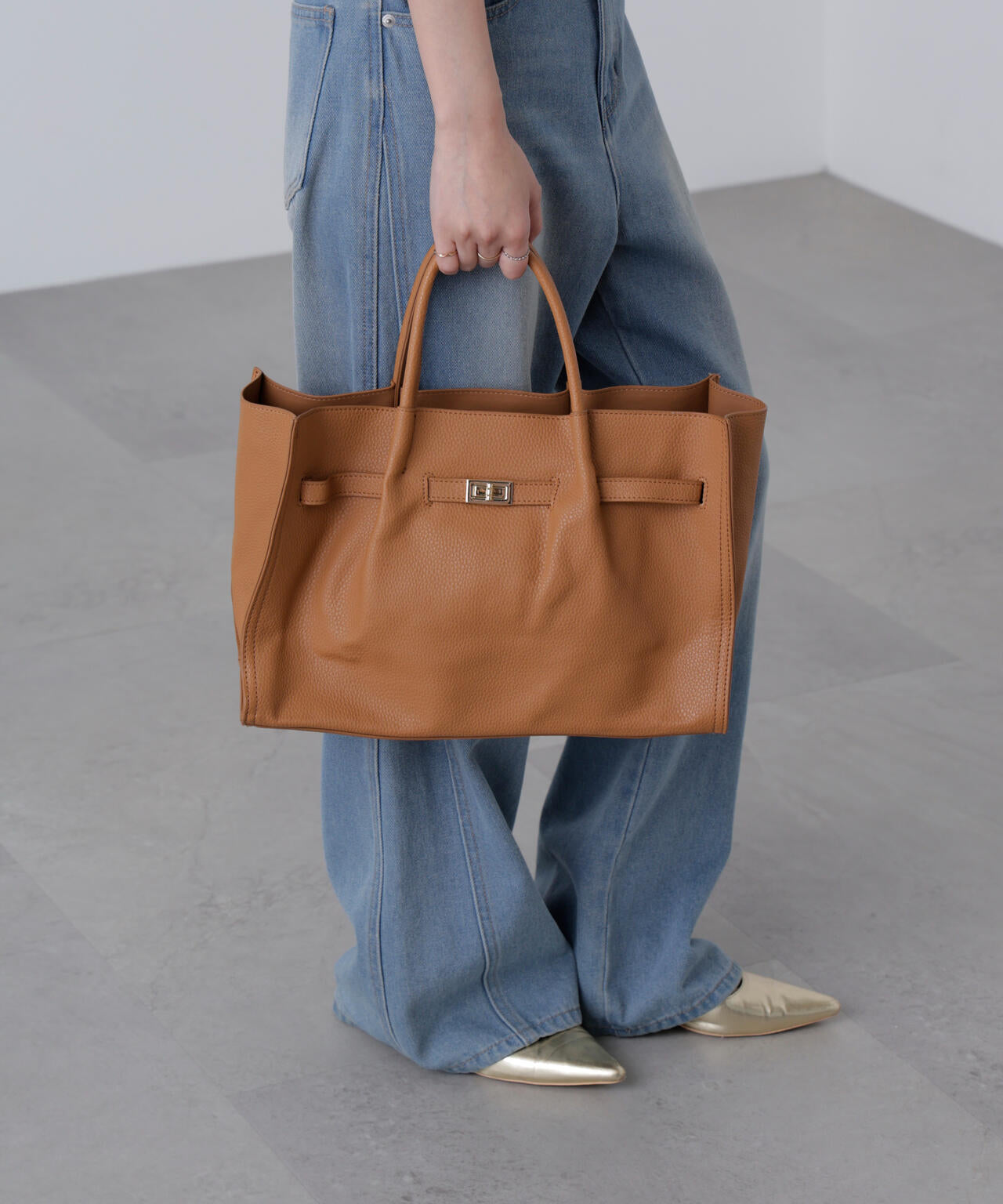 シュリンクトートバッグ