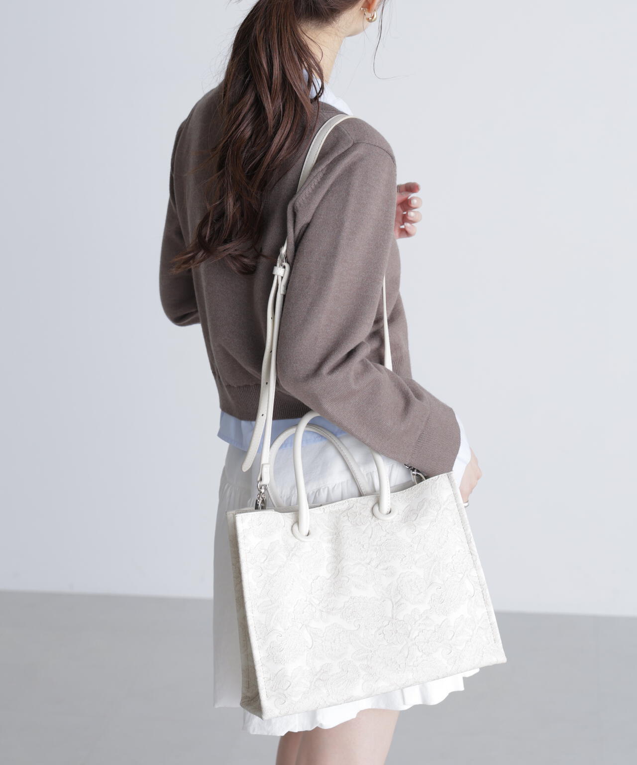 ブラック 追加生産予約】エンボスペイズリーバッグ | FREE'S MART