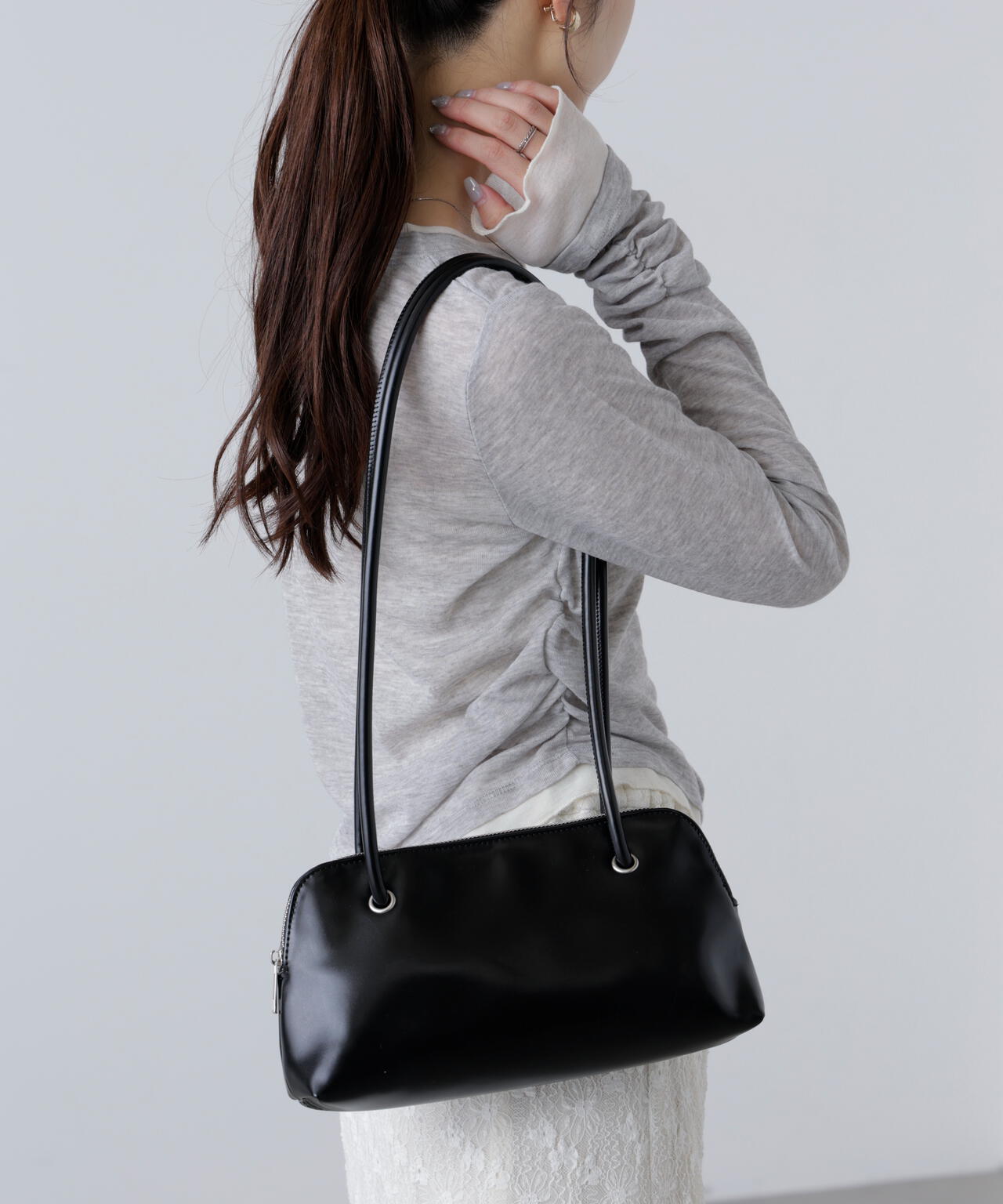 バッグ FREE HAND MARINE DAY｜たっぷり収納 ナイロンショルダーバッグ FREE BLUE