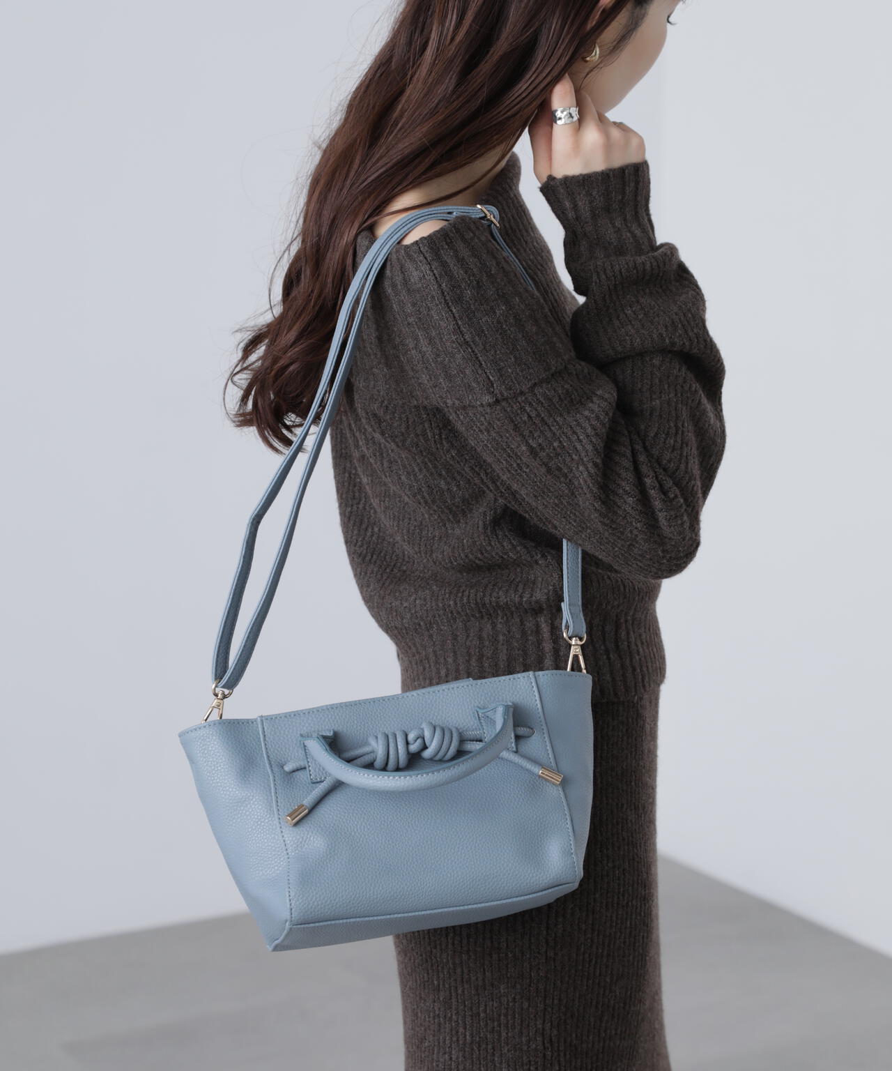 ロープリボンバッグ