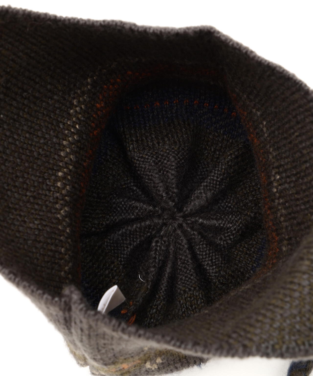 ノルディック柄イヤーニット帽