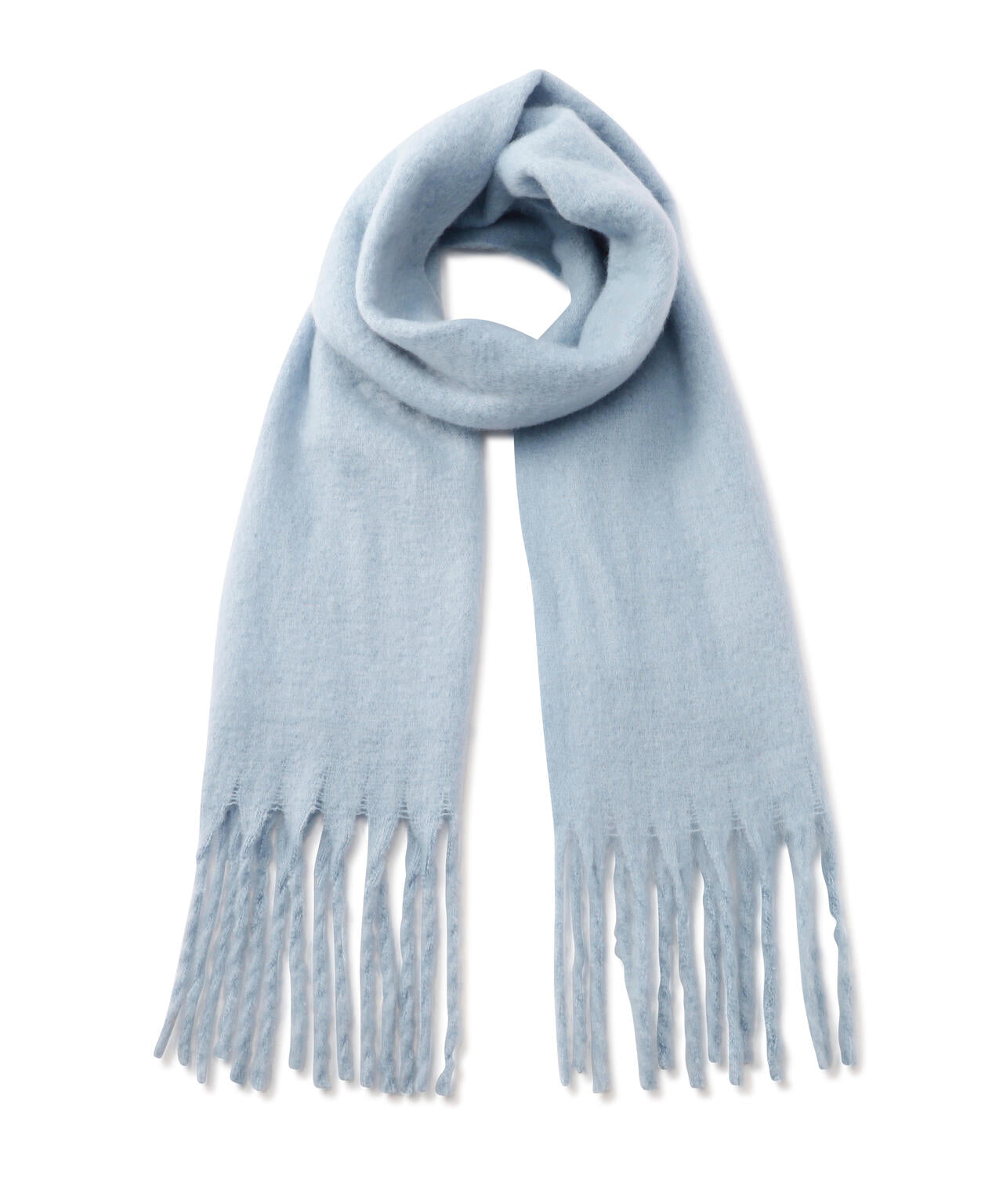 大判無地ストール