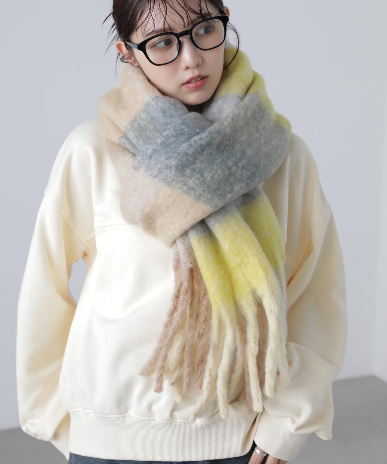 大判チェックストール | FREE'S MART（フリーズマート） ｜【公式