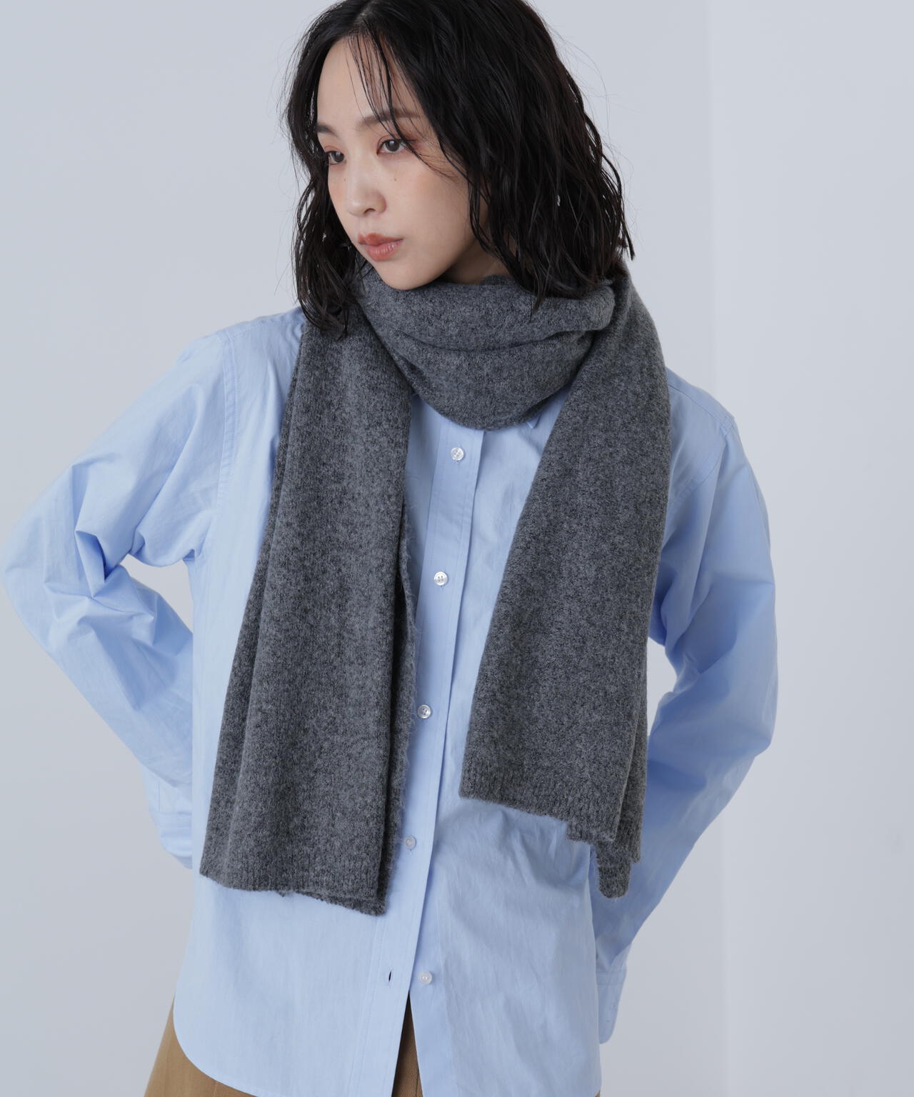 ニットメランジストール | FREE'S MART（フリーズマート） ｜【公式