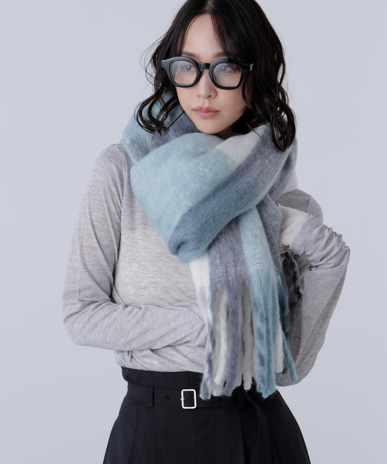 チェックストール