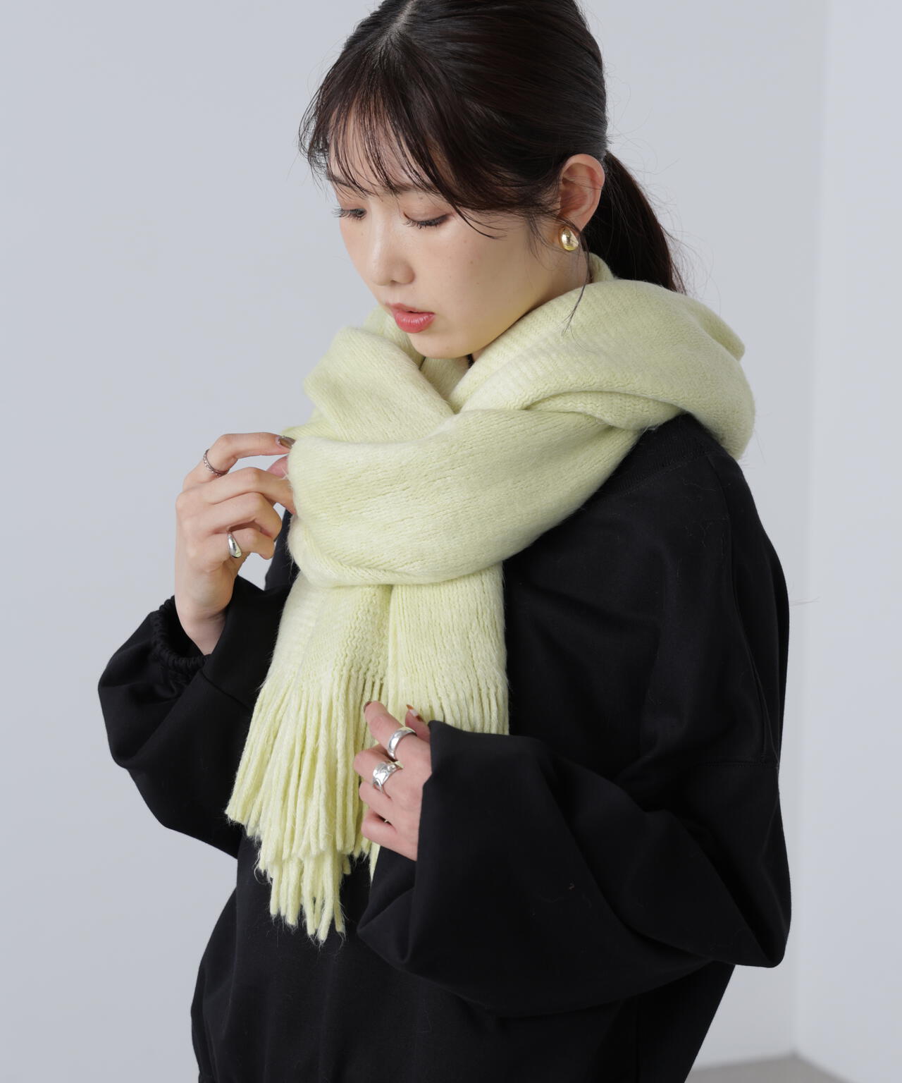 シャギーラッセルストール