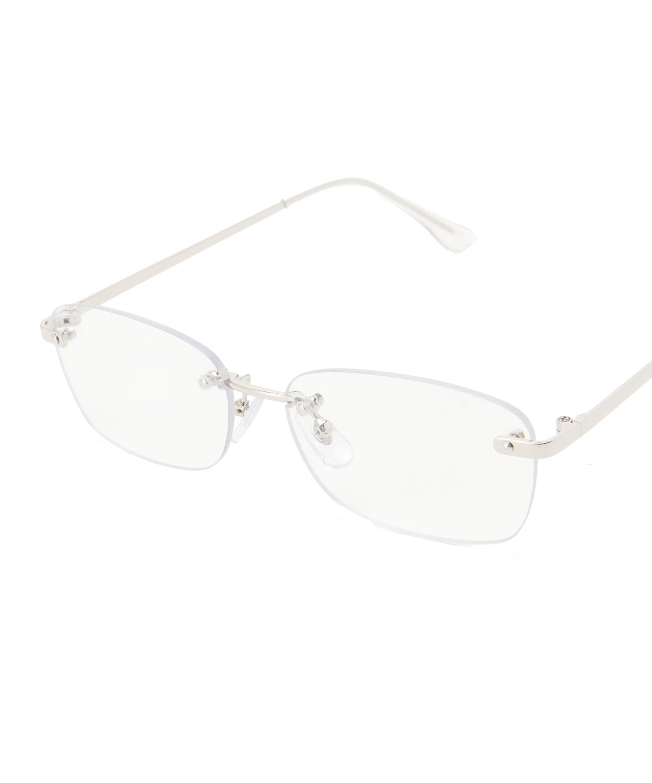 クリアレンズメガネ