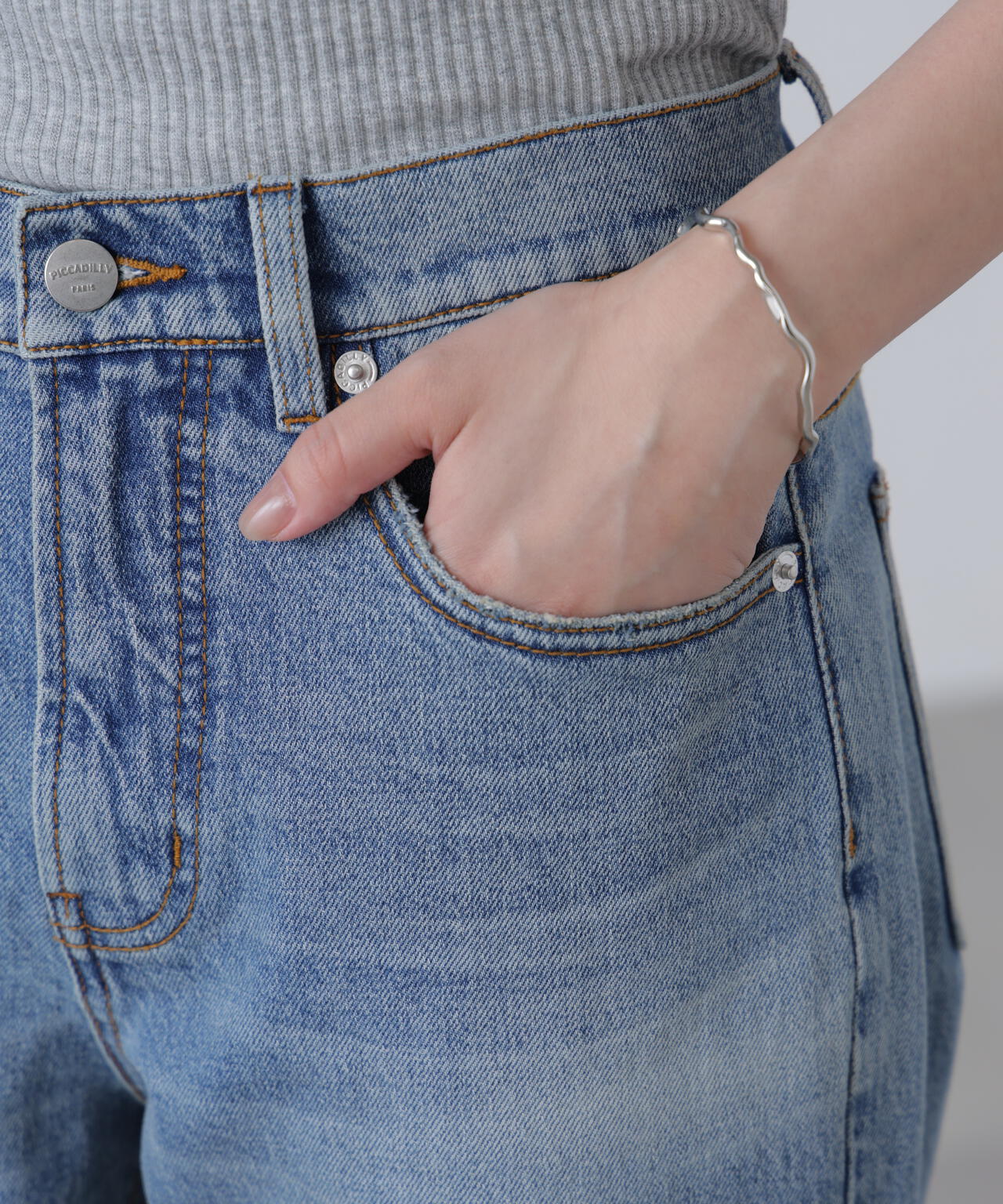 〈フリーズマート別注〉PICCADILLY デニムパンツ【低身長サイズ有】