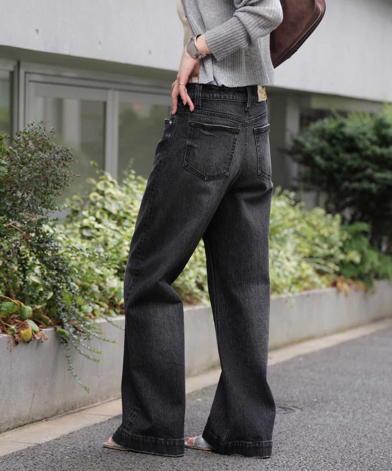 〈フリーズマート別注〉PICCADILLY ベーシックワイドデニムパンツ【低身長サイズ有】