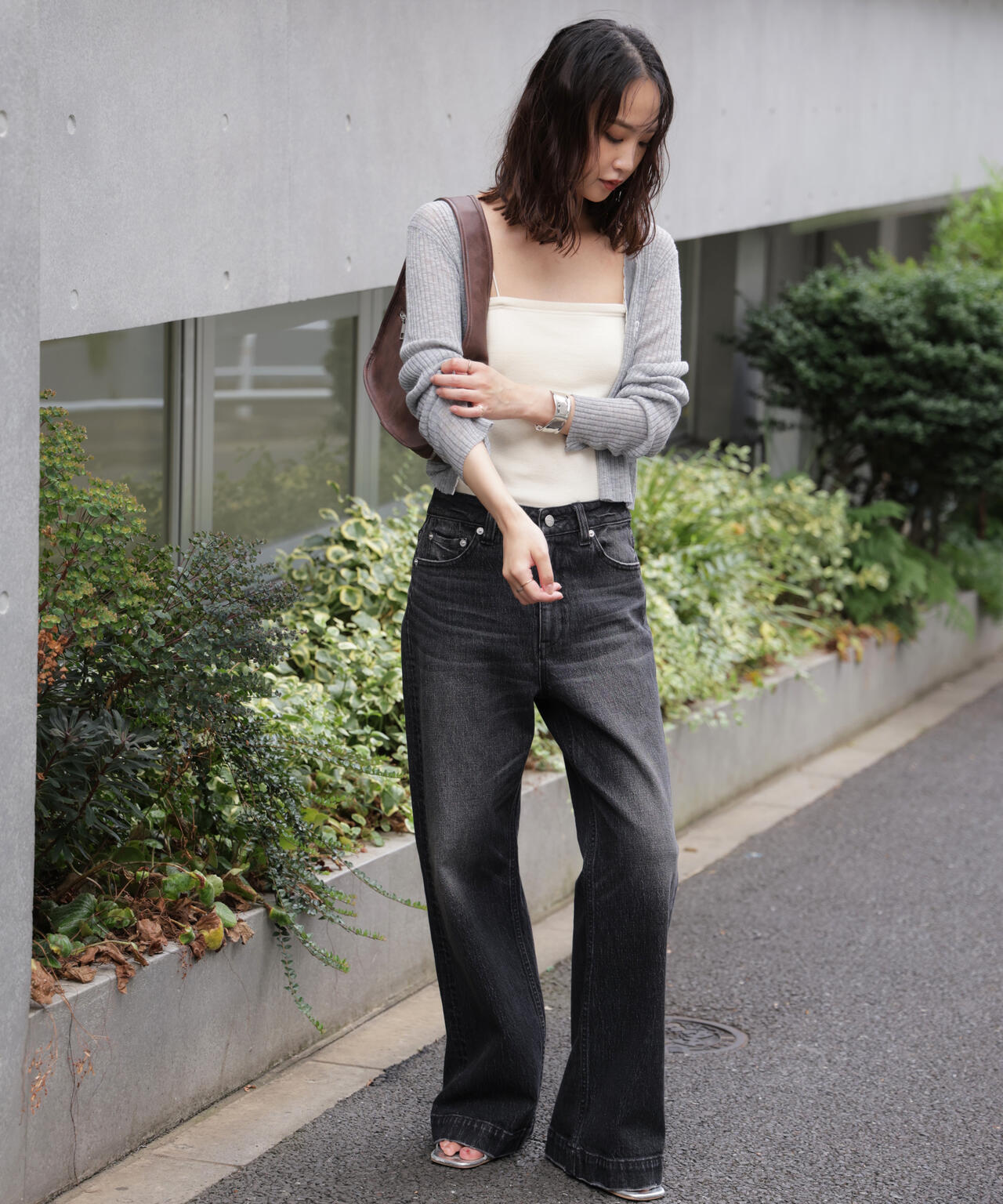 〈フリーズマート別注〉PICCADILLY ベーシックワイドデニムパンツ【低身長サイズ有】