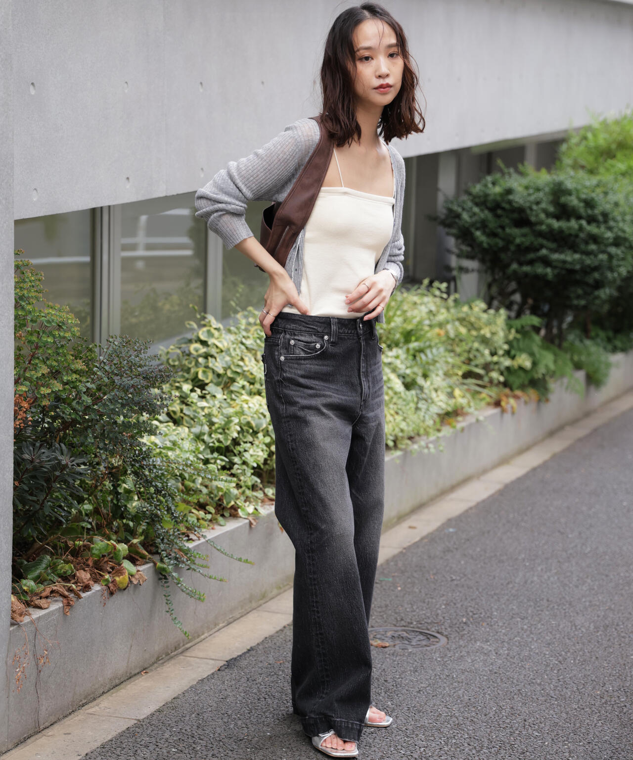 〈フリーズマート別注〉PICCADILLY ベーシックワイドデニムパンツ【低身長サイズ有】