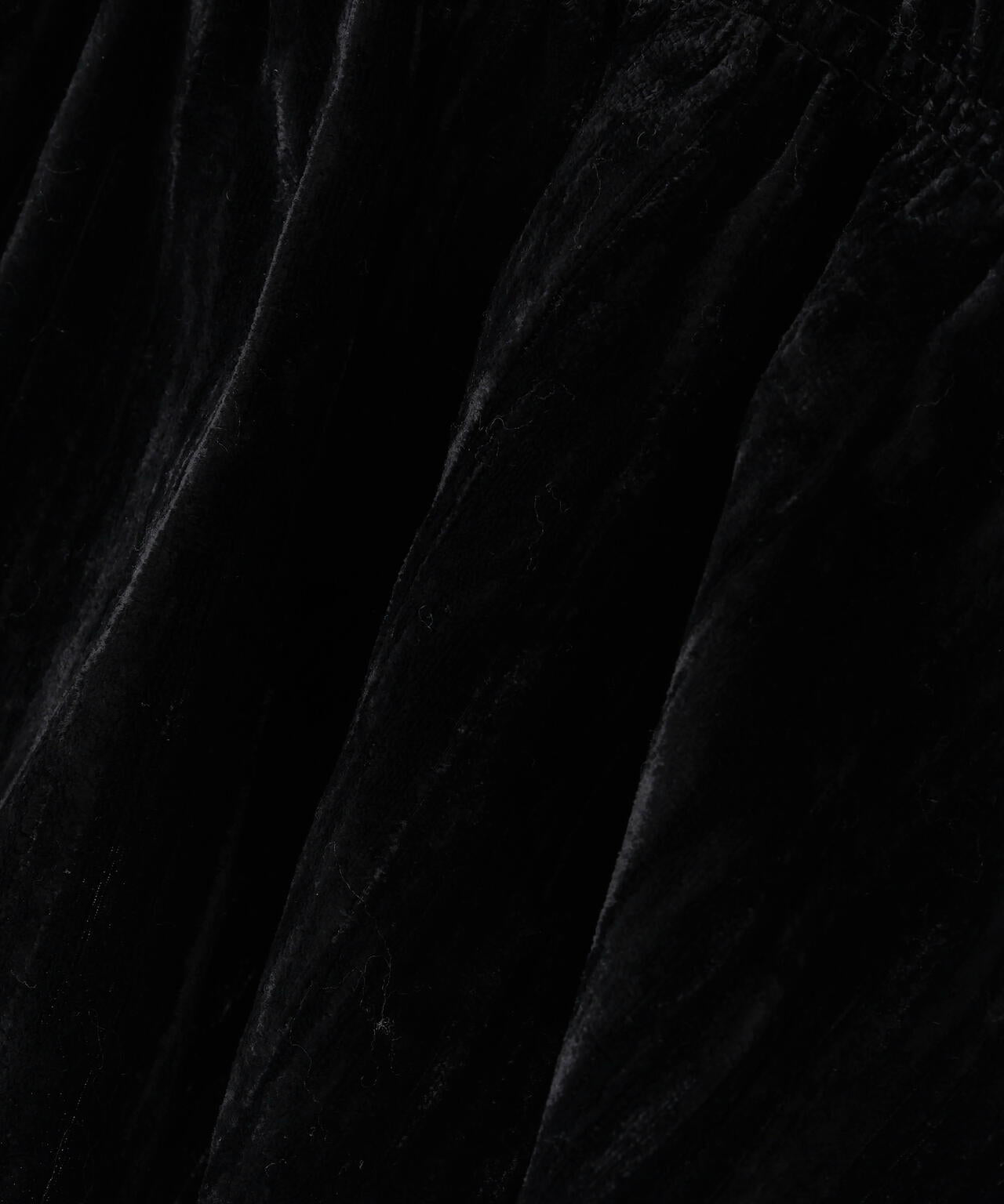 クラッシュベロアシャーリングビスチェ