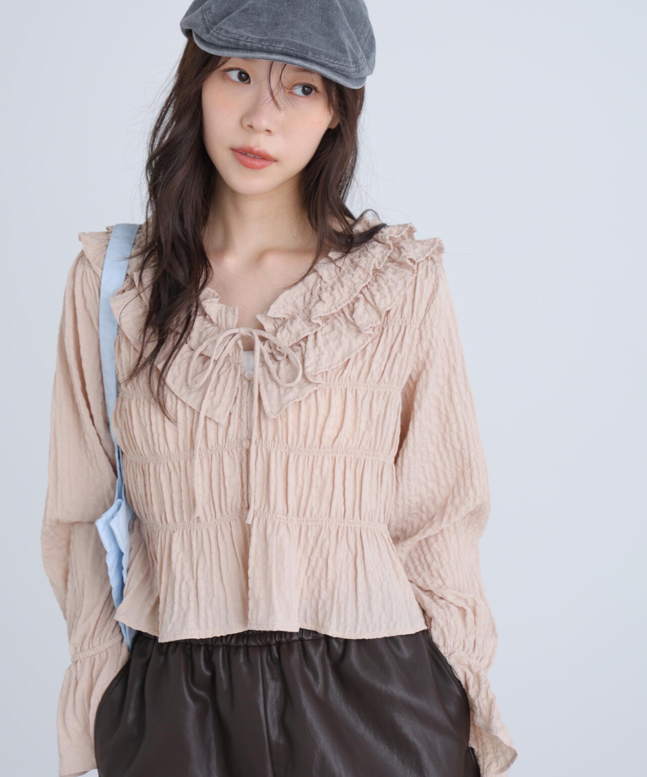 アソート前後2wayフリルブラウス | FREE'S MART（フリーズマート