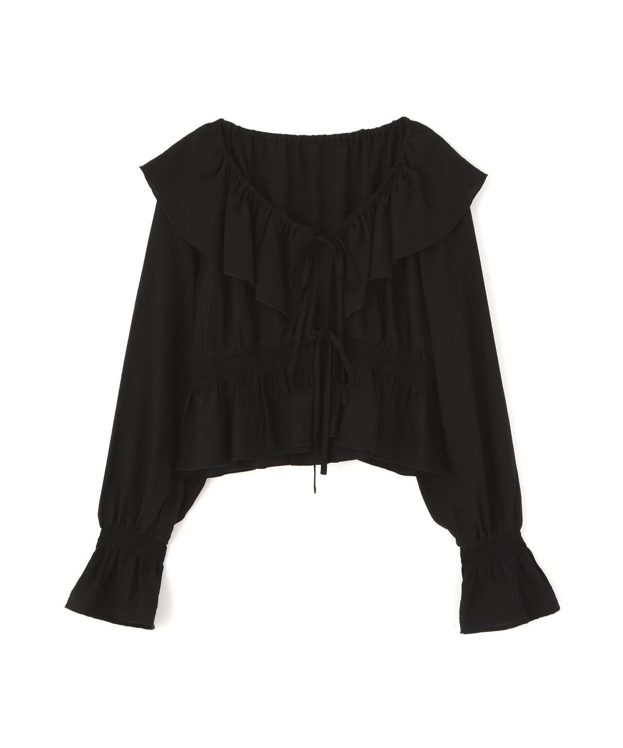 kachaguri　baybee フリル襟 ブラック kachaguri様 専用 baybee フリル襟 ブラック