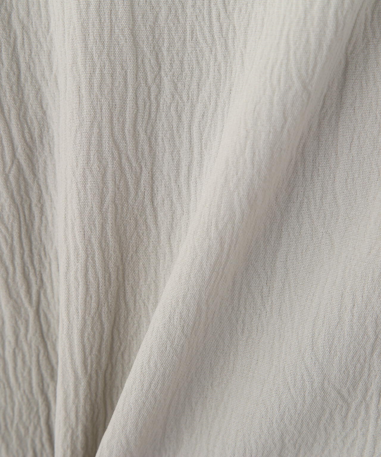 バックレースアップショート丈シャツ