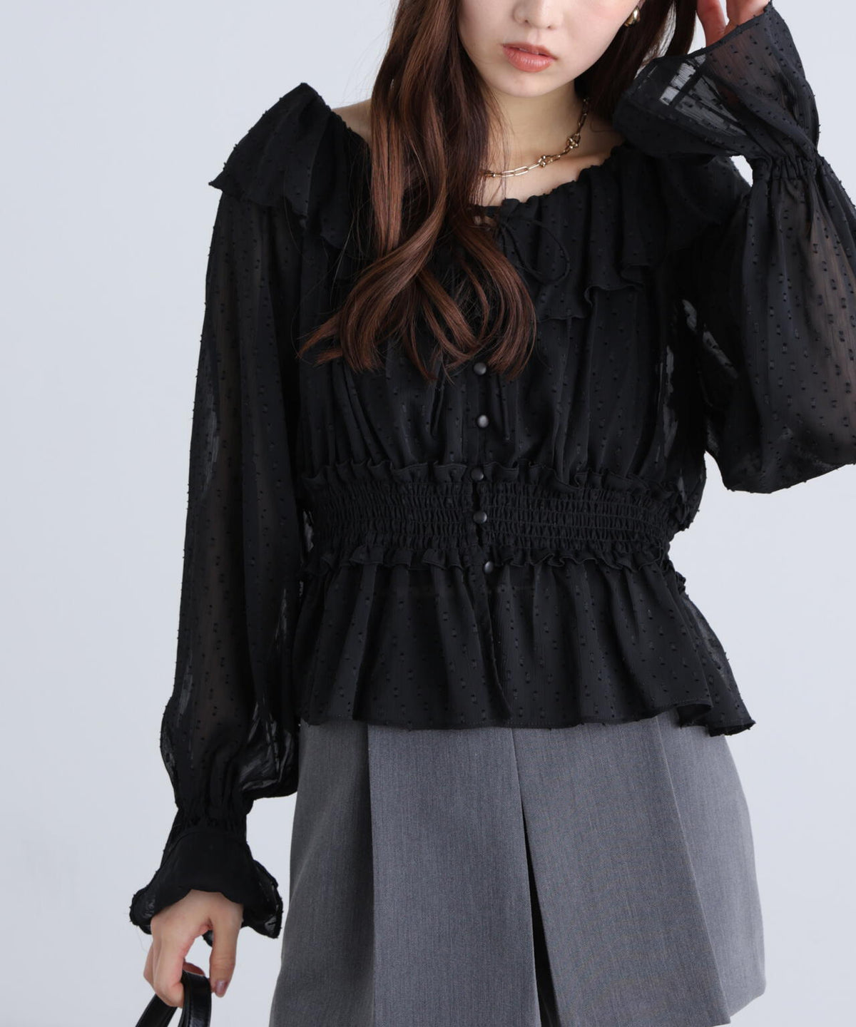 162cm 着用サイズ：FR