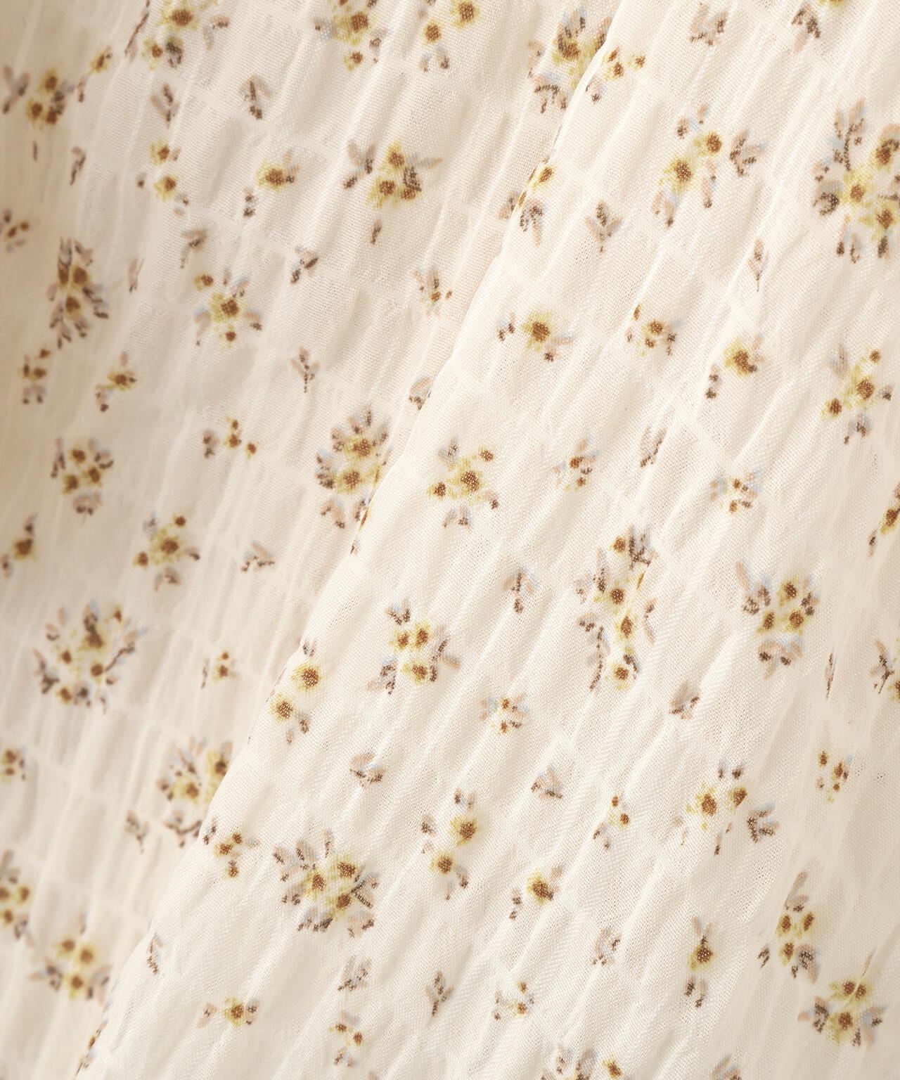 フラワー2wayラッフルブラウス