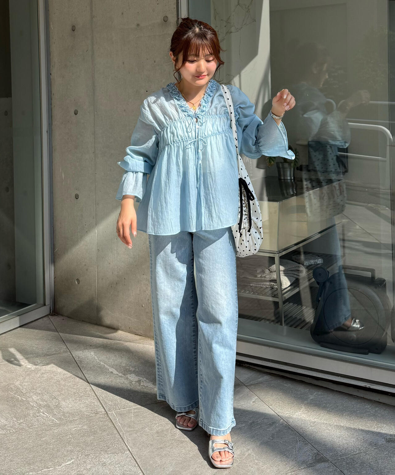 148cm 着用サイズ：FR
