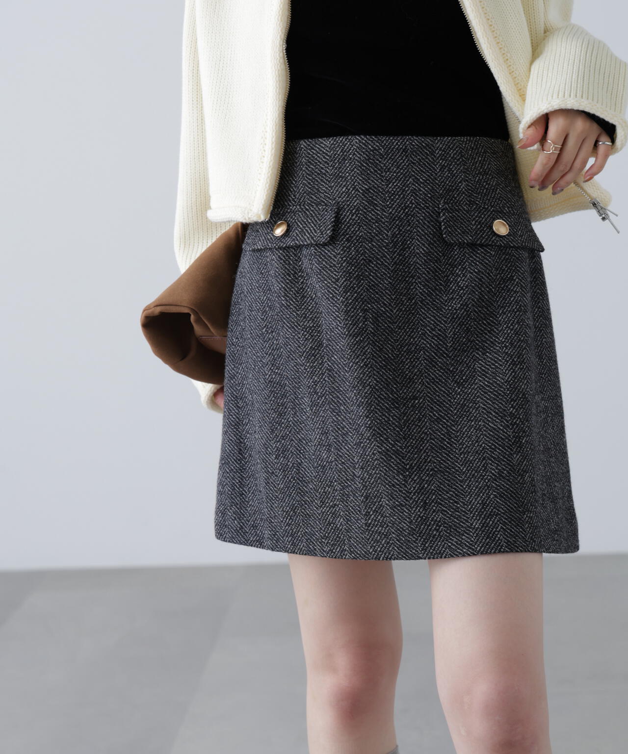 ツイードミニスカート | FREE'S MART（フリーズマート） ｜【公式