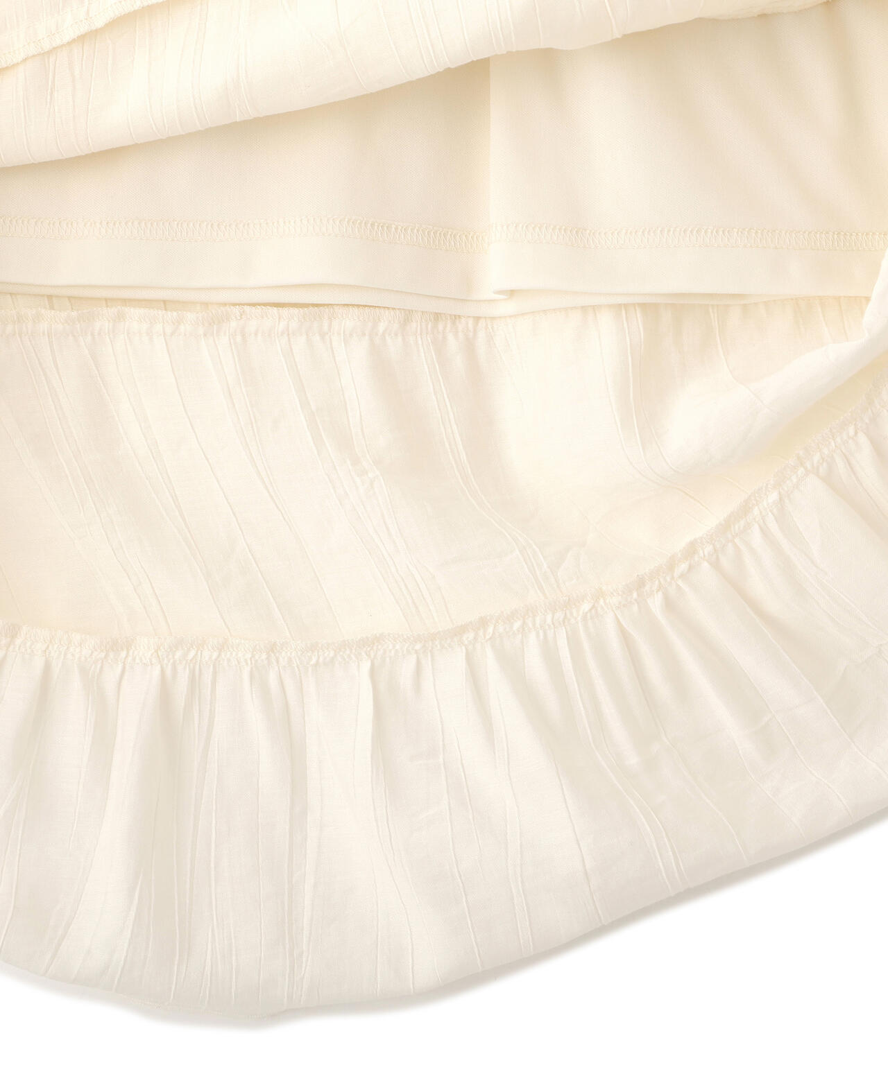 フリルティアードナロースカート