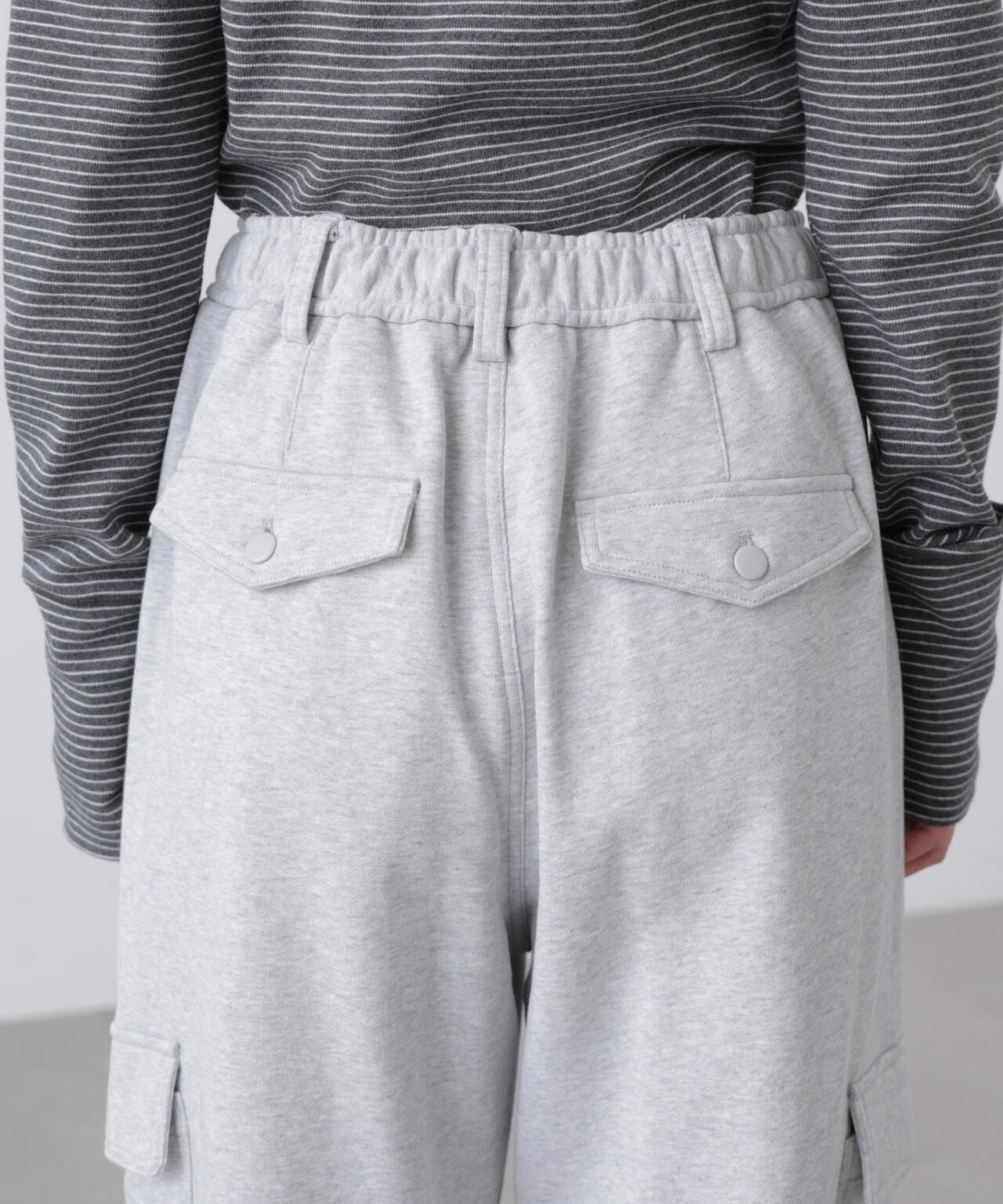 裏毛カーゴパンツ