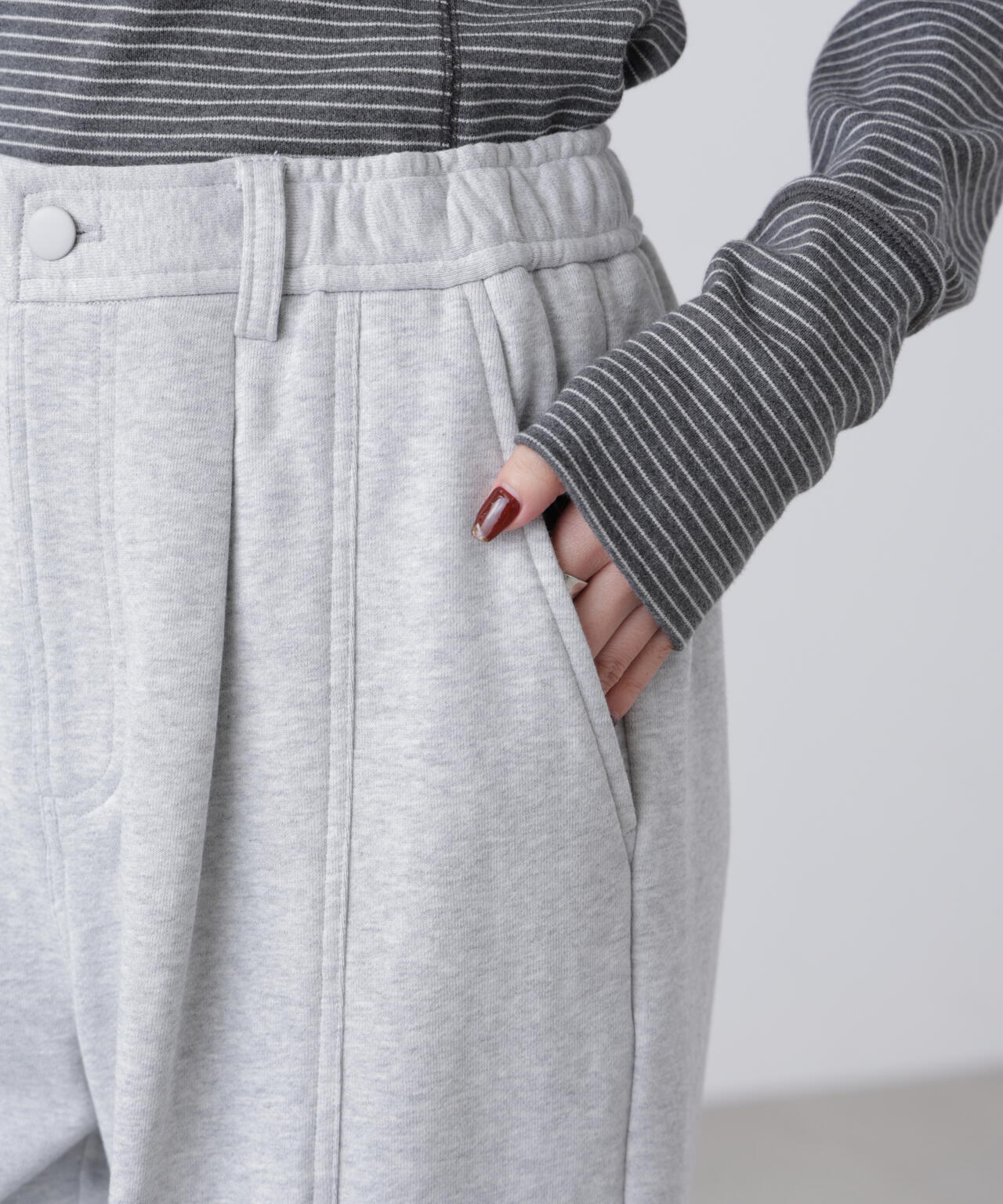 裏毛カーゴパンツ