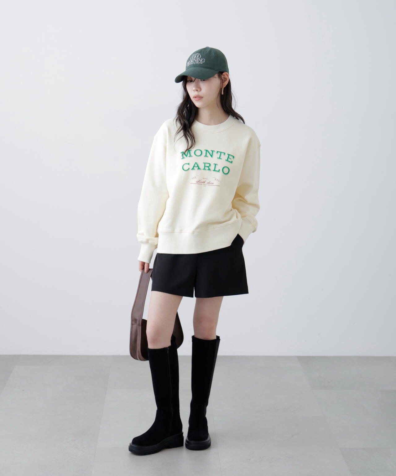 セットアップ対応〉ハイウエストショートパンツ | FREE'S MART