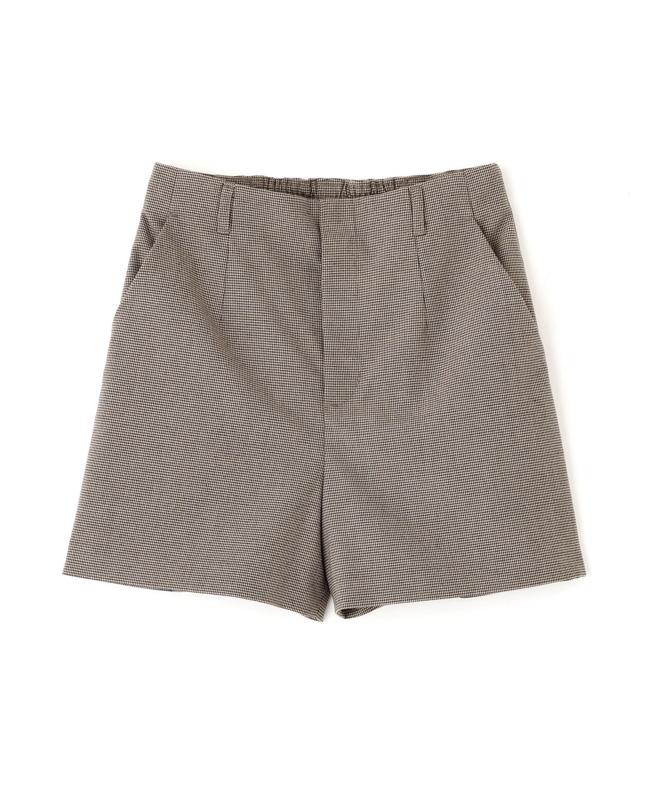 〈セットアップ対応〉ハイウエストショートパンツ