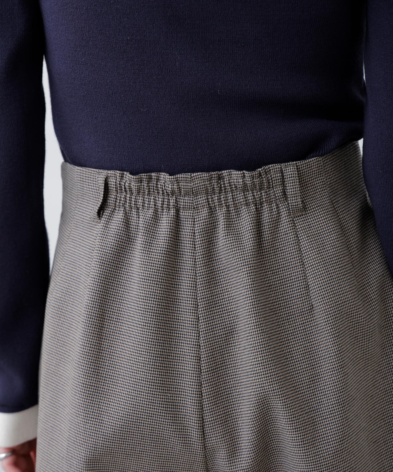 〈セットアップ対応〉ハイウエストショートパンツ