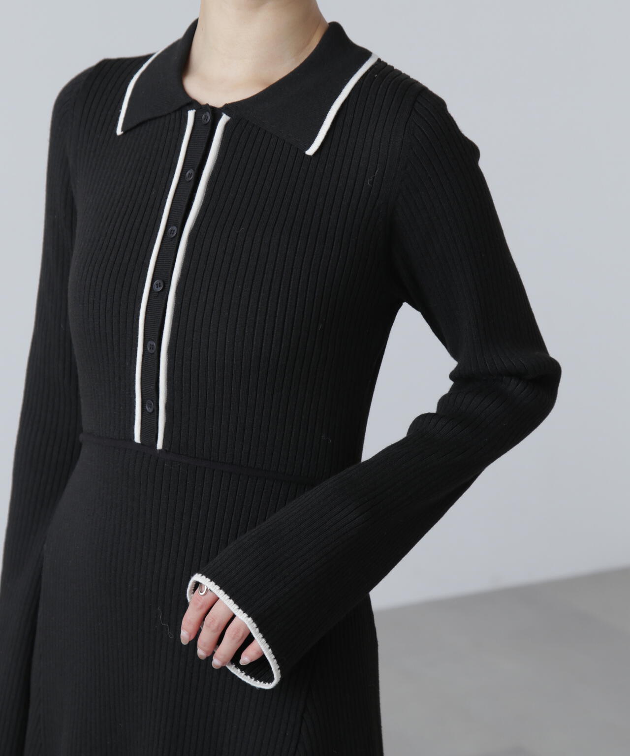 ポロニットワンピース