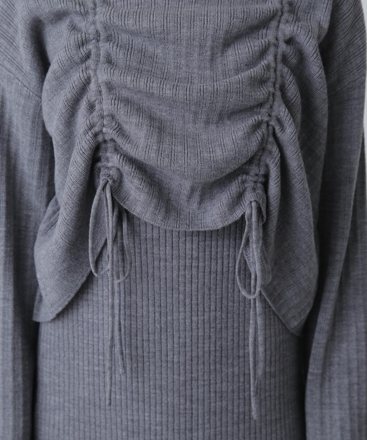 ドロストリブニットセットアップ