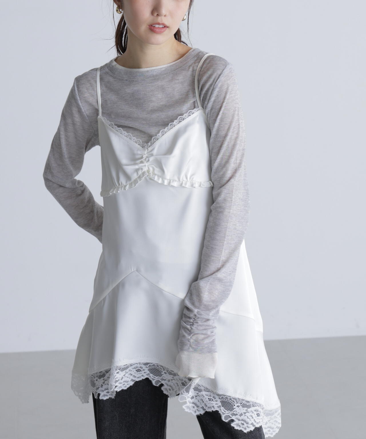 イレヘムキャミワンピース