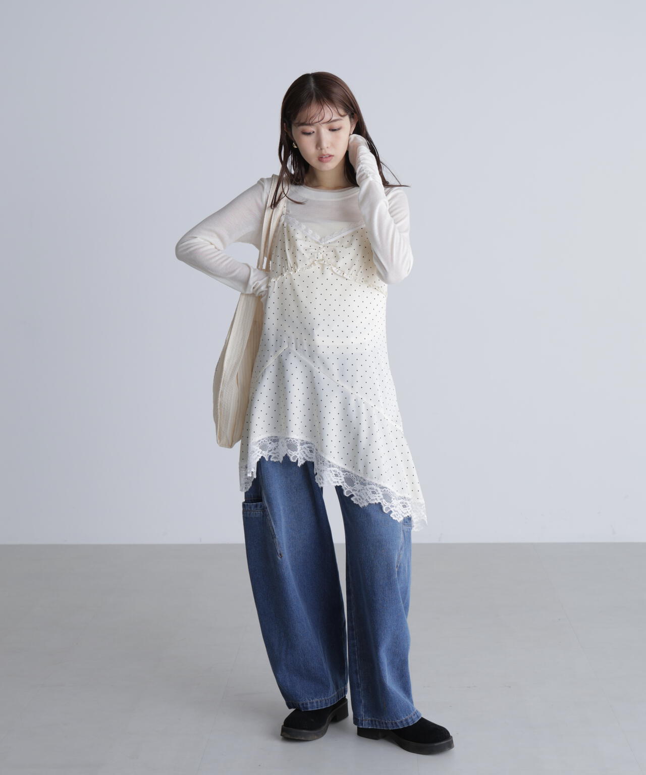 イレヘムキャミワンピース