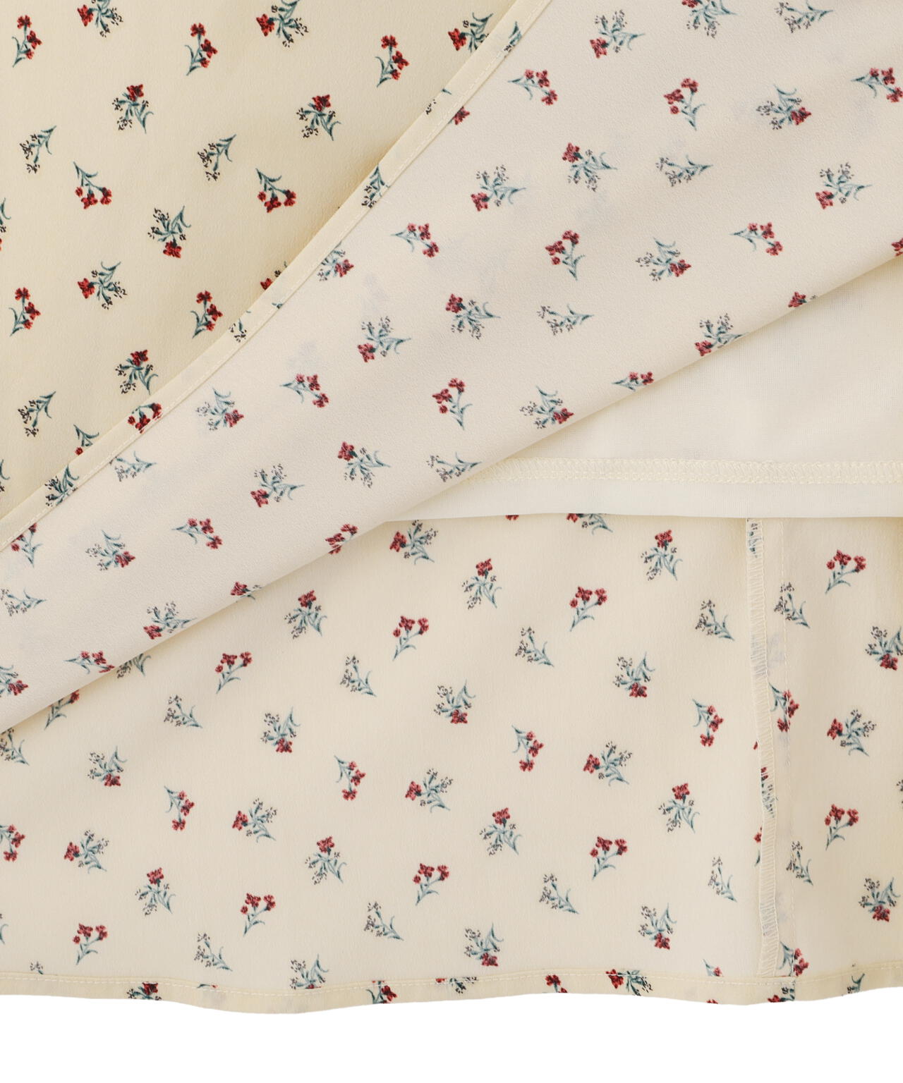 小花柄ドロストキャミワンピース