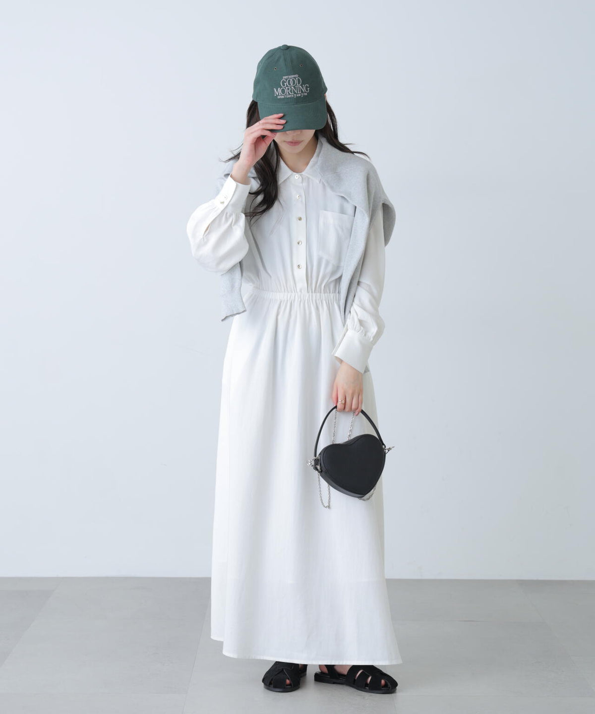 ロングシャツワンピース | FREE