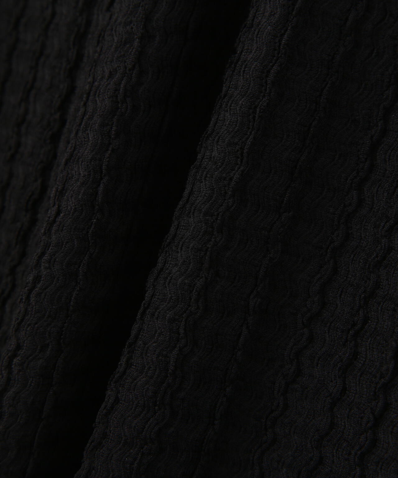 金ボタンカットジャガードポロワンピース