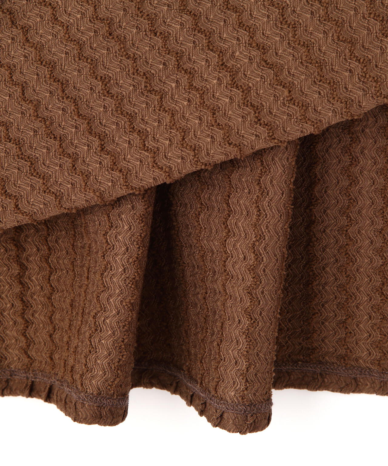 金ボタンカットジャガードポロワンピース