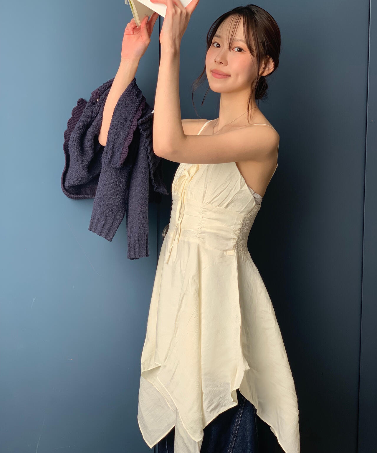 【オフベースドット 追加生産予約】イレヘムチュニックキャミワンピース