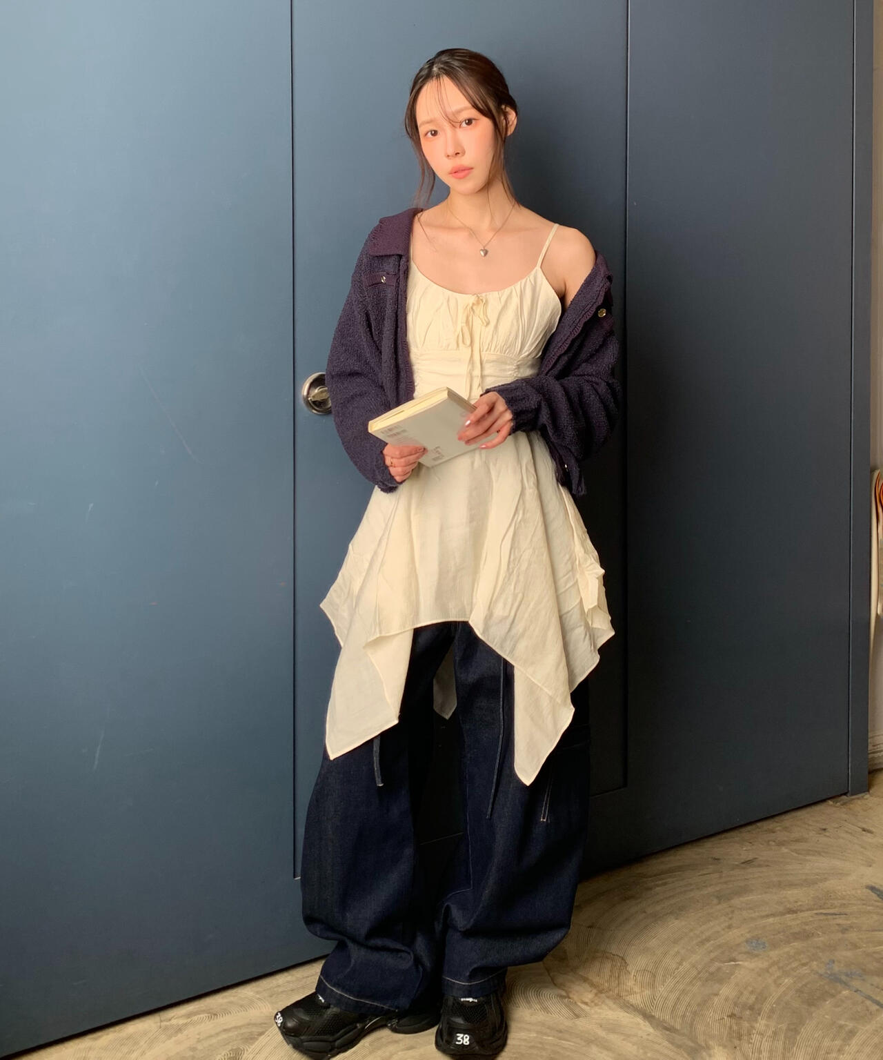 【オフベースドット 追加生産予約】イレヘムチュニックキャミワンピース