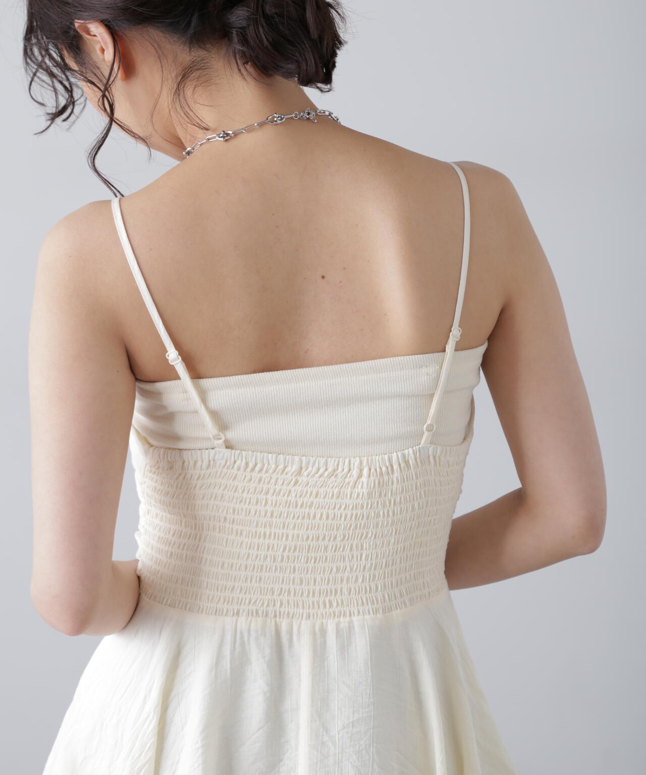 【オフベースドット 追加生産予約】イレヘムチュニックキャミワンピース