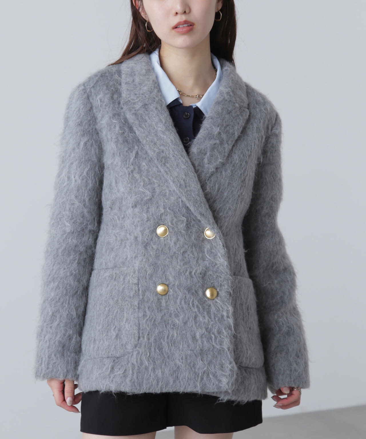 MFM】シャギーダブルジャケット | FREE'S MART（フリーズマート