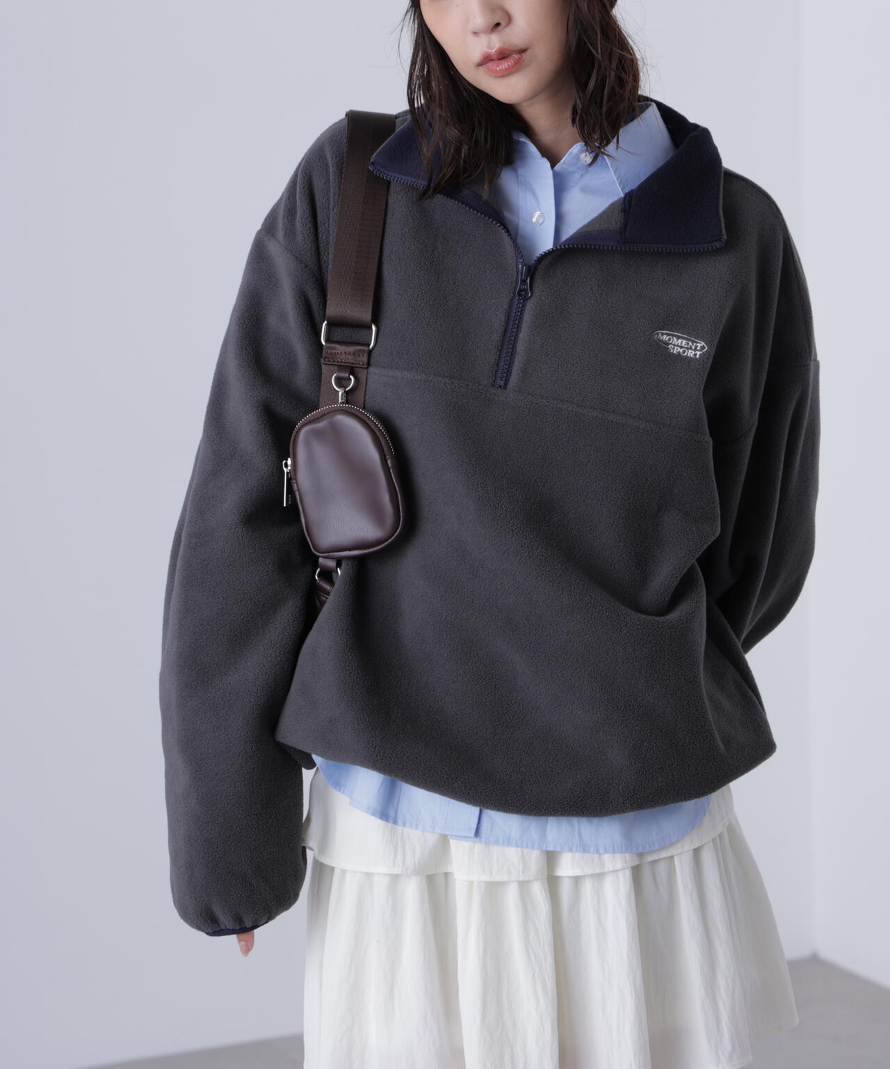 フリースハーフジッププルオーバー | FREE'S MART（フリーズ