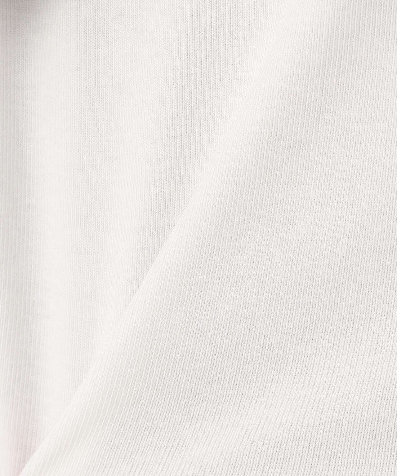 レースアップレイヤード長袖カットソー