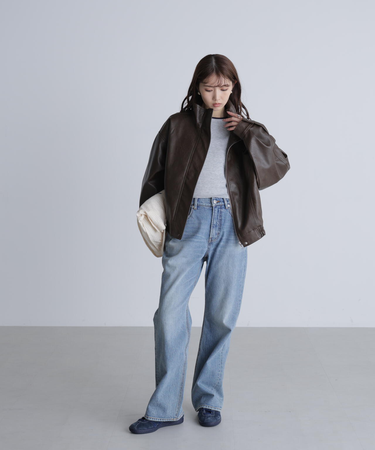 ラグラン長袖カットソー