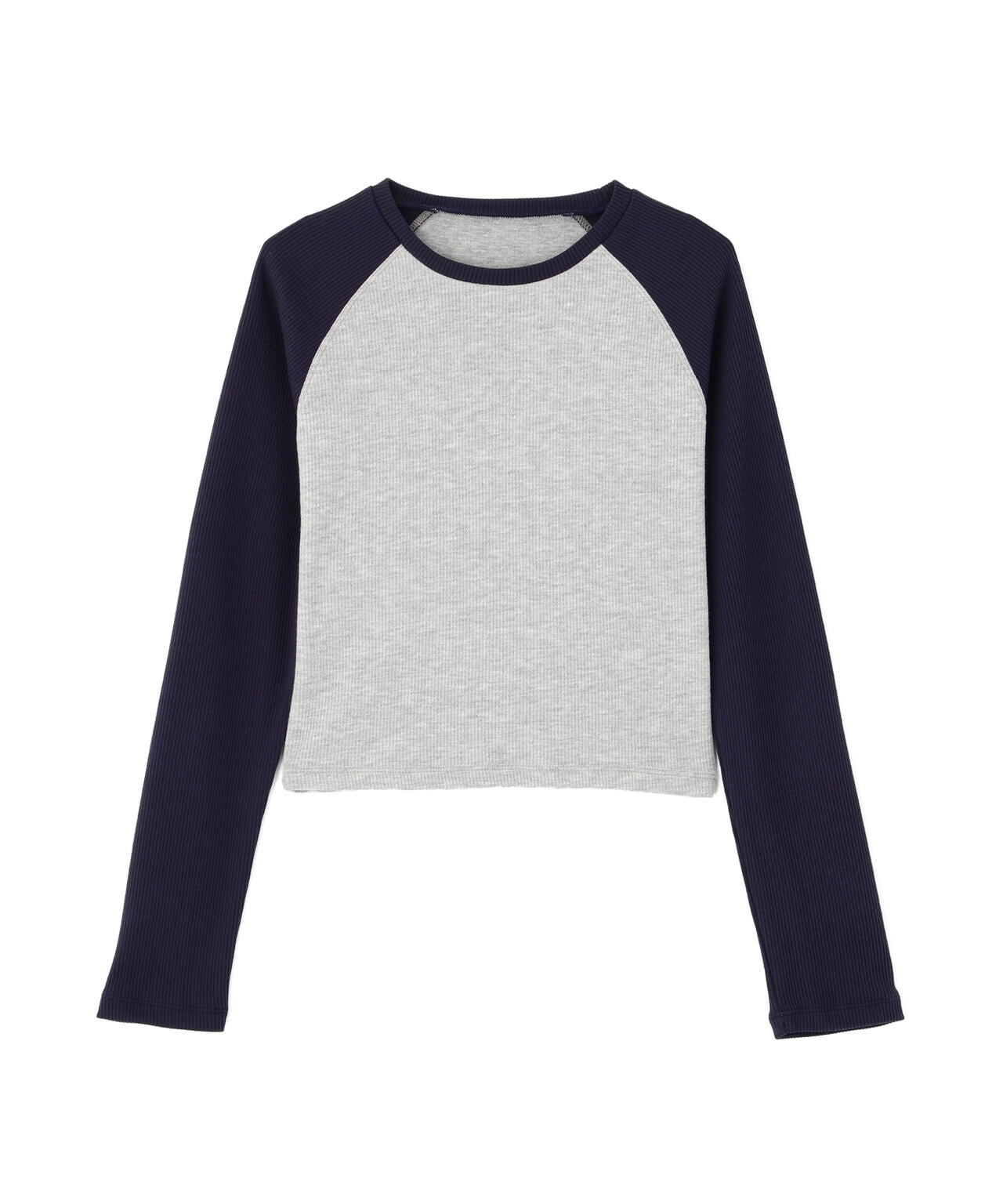 ラグラン長袖カットソー