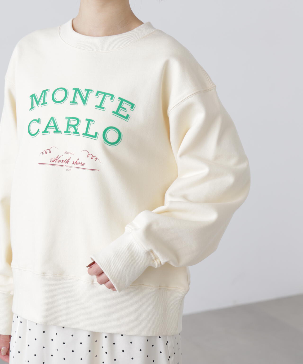 フロッキーロゴ刺繍スウェット | FREE'S MART（フリーズマート