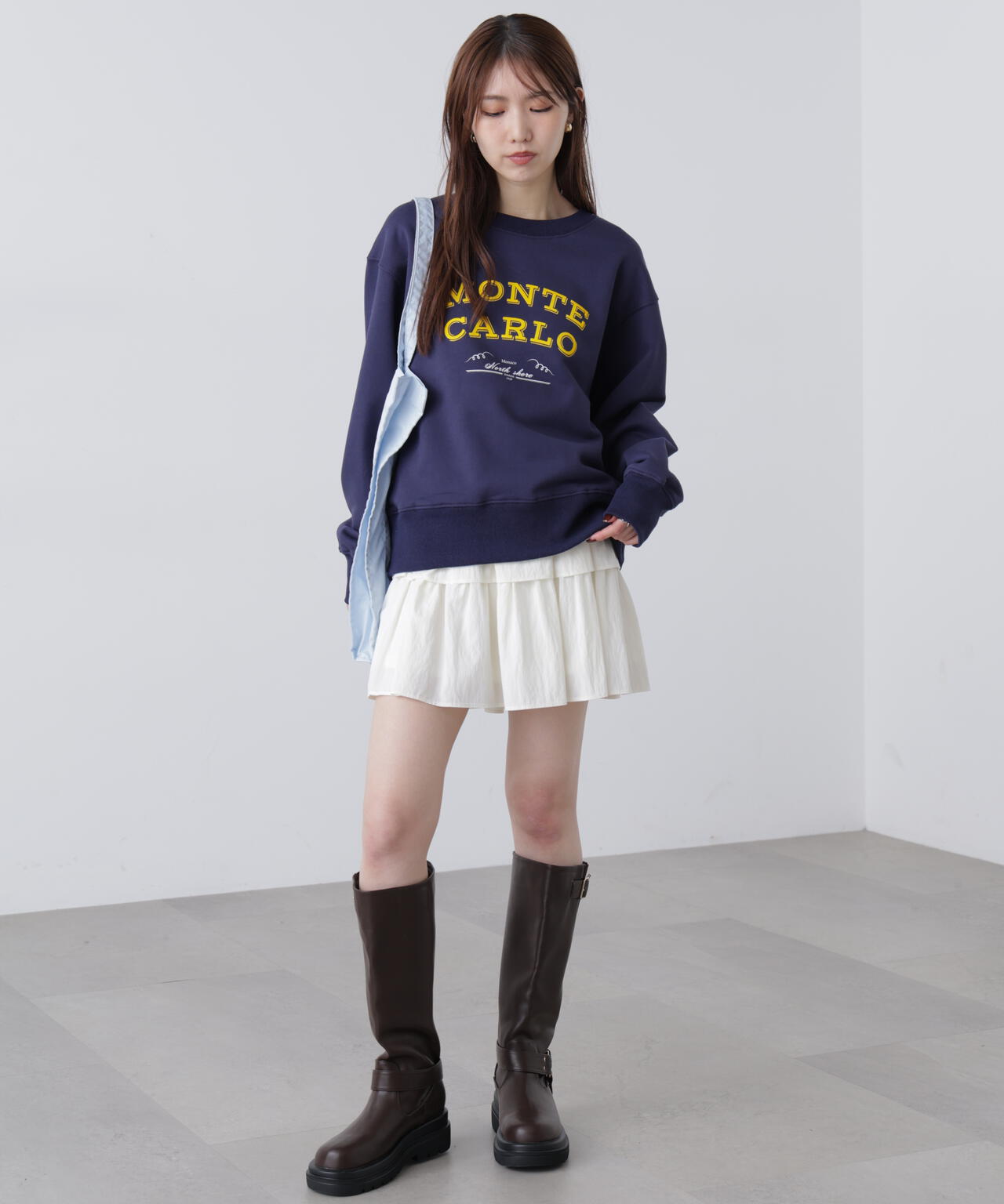 Hiro です★美品★フロッキーLOGOスウェット フロッキーLOGOスウェット