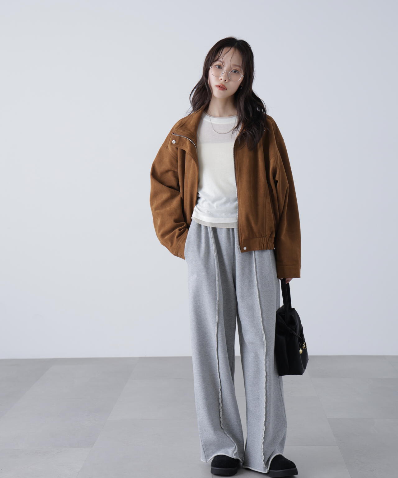 【追加生産予約】シアーテレコレイヤード風カットソー