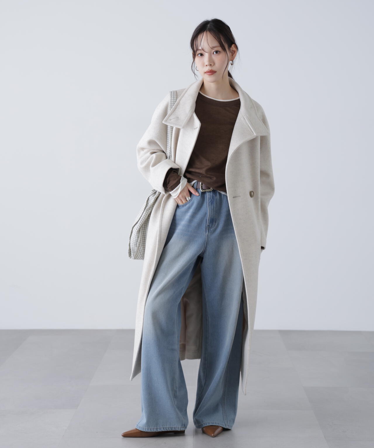 【追加生産予約】シアーテレコレイヤード風カットソー